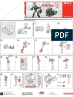 TFA Cybertron Mode Optimus Prime Instructions