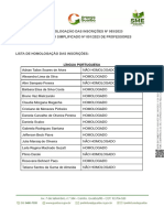 Homologação Inscrições PSS 001-2023