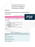 La Perspectiva Psicosocial en La Atención A Personas Víctimas de Violencia y Violaciones A DDHH (MODULO 3)