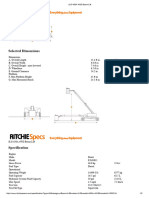 JLG 450A 4WD Boom Lift SPECS SHEET - FICHA