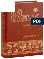 La Biblia Latinoamerica Bilingue Edicion Cartone