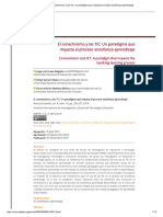 El Conectivismo y Las TIC - Un Paradigma Que Impacta El Proceso Enseñanza Aprendizaje