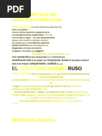 Constructivismo Ruso