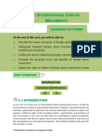 Unit V International Capital Movements