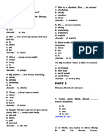 Soal Latihan Grammar 150