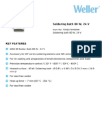 Datasheet - Soldering Bath 80 W 24 V - T0052704099N