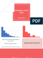 IE305 - 12 - Goodness-of-Fit Tests