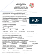 Second Periodical Test in Science 10mcb2