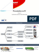 Presentation On IU (Group B - 14 - 11 - 23)