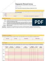 WSC Singapore Round Registration Form 2024