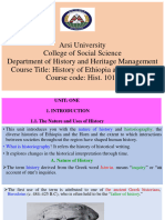 History PPT by History Department