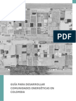 Guia para Desarrollar Comunidades Energeticas en Colombia