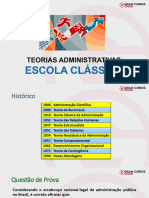 Aula 1 - Teorias Administrativas - Escola Clássica