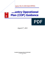 The President S Emergency Plan For AIDS Relief (PEPFAR) Country Operational Plan (COP) Guidance 2012