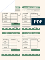 Boleta de Calificaciones Evaluación Preescolar Simple Amarillo - 20240411 - 101354 - 0000