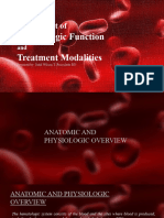 Management of Patients With Non Malignant Hematologic Disorders