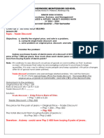 Lesson #2 (2nd QTR - 1st Sem) Trade Discount