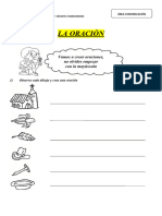 Creacion de Oraciones para Segundo de Primaria