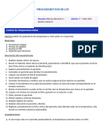 Procedimientos de CSV