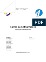 Torres de Enfriamiento Mantenimiento