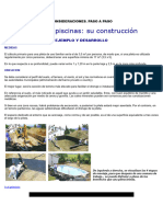 CONSIDERACIONES Construcción Piscinas