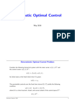 Stochastic Optimal Control