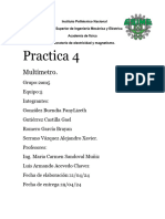 Practica 4 Multímetro