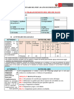 Iv Ciclo Informe Del Trabajo Remoto Del Mes de Mayo