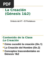 La Creación - Génesis 1 y 2