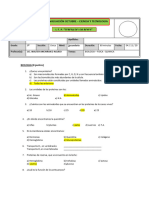 3° Año-Examen Mensual - Octubre