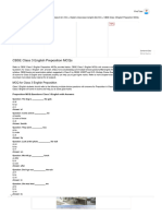 CBSE Class 3 English Preposition MCQS, Multiple Choice Questions