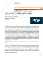 Las Investigaciones de Leo Frobenius y El Forschungsinstitut Für Kulturmorphologie Sobre El Arte Rupestre en España (1934-1936)