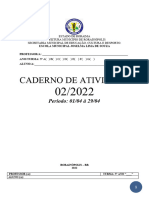 Caderno 02 5º Ano 2024