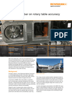 Case Study Raising The Bar On Rotary Table Accuracy