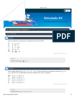 Simulado Cálculo Diferencial e Integral 3