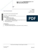 Cambridge IGCSE: ECONOMICS 0455/21