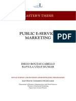 Public E-Service Marketing: Master'S Thesis