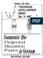 Technical Intelligence Brief No-3-68 Communist Bloc Projected Munition Fuzes Vietnam-1968