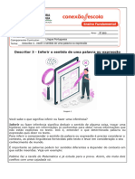 Texto 9 - Descritor 3 - Inferir o Sentido de Uma Palavra Ou Expressão