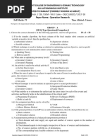 2018 OE (CS) 802D Operation Research