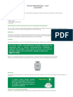 Dicas de Segurança - GLP (LIQUIGÁS)