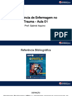 Aula 01 Assistencia A Vitima de Trauma e XABCDE