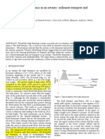 Flood-Ebb Tidal Dominance in An Estuary - Sediment Transport and