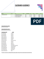 Calendario Académico CKY Diseño Gráfico Digital