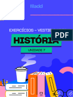 Exercicios Vestibulares - Historia - Unidade 7