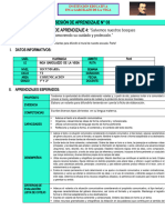 EXPERIENCIA DE APRENDIZAJE 4: "Salvemos Nuestros Bosques Promoviendo Su Cuidado y Protección."