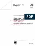 Дсту en Iso 7437 2018 Кресленики Технічні. Кресленики Будівельні. Загальні Правила Виконання Креслеників Для Попереднього Виготовлення Будівельних Елементів (en Iso 7437 1996, Idt; Iso 7437 1990, Idt)