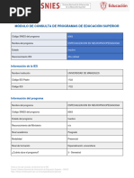 Informacion PROGRAMA 6563