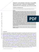 Detection and Prebiotic Chemistry of Possible Glycine Precursor Molecule Methylenimine Towards The Hot Molecular Core G10.47+0.03