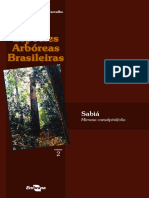 Especies Arboreas Brasileiras Vol 2 Sabia